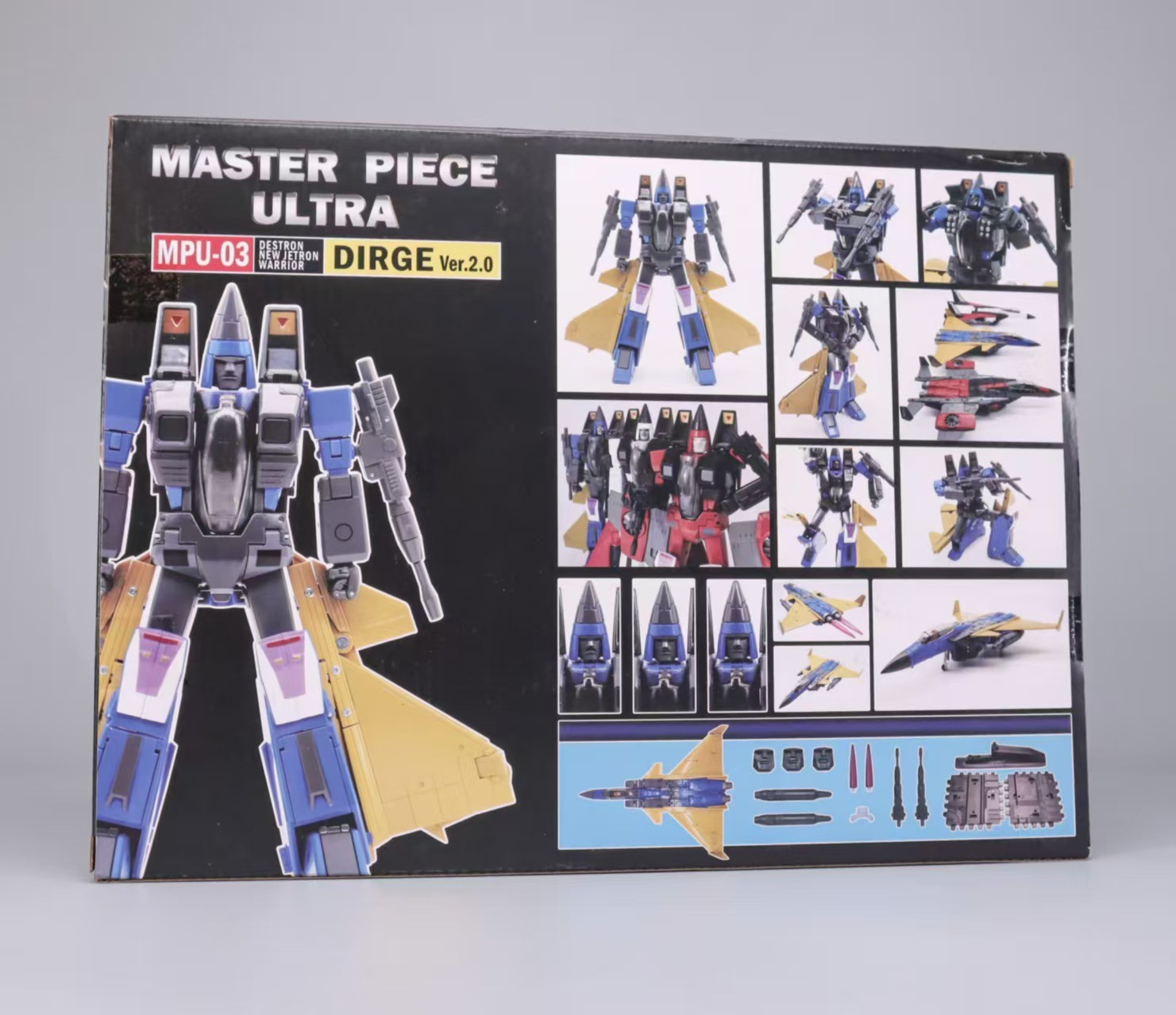 NEW MPU-03 MPU03 Elegy MP2.0 Ver Transformable Model Toy Action Figure In Stock