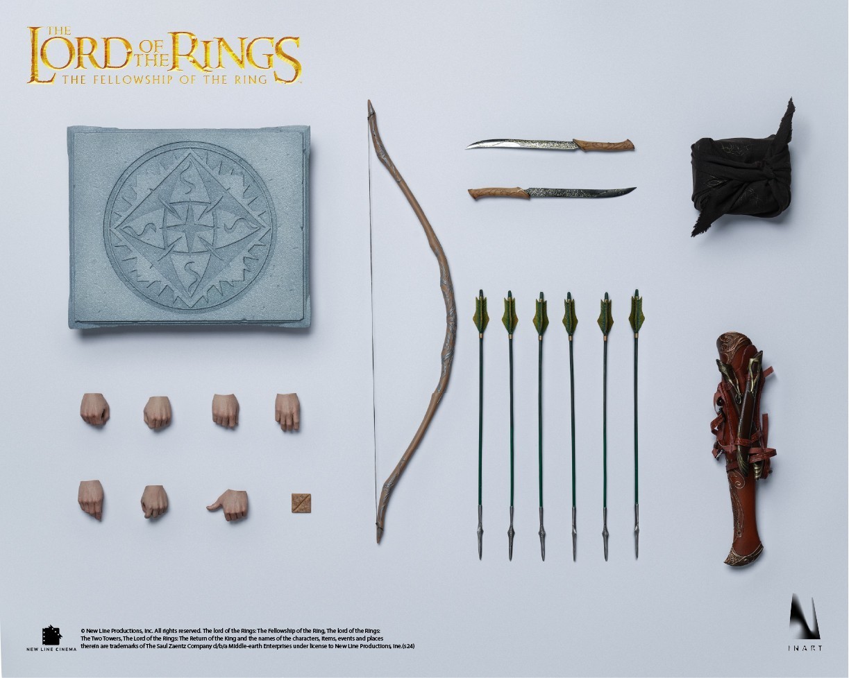 In Stock New INART Ag-A014 1/6 The Lord of the Rings Legolas 12" Action Figure