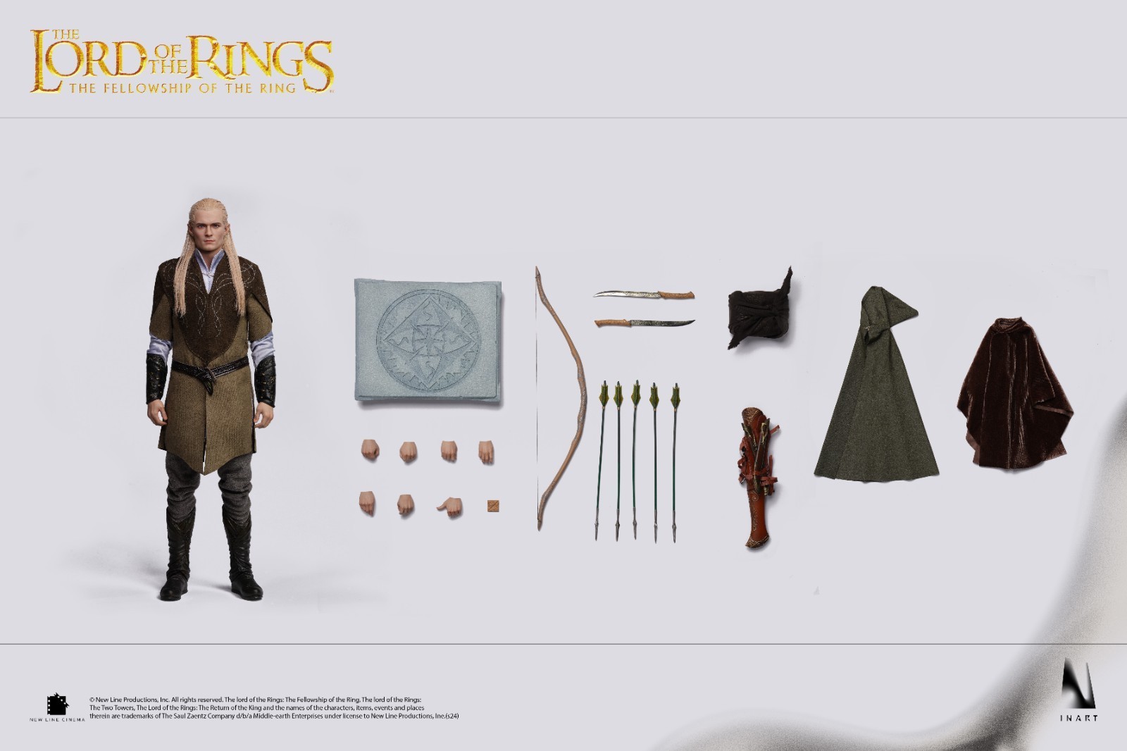 In Stock New INART Ag-A014 1/6 The Lord of the Rings Legolas 12" Action Figure