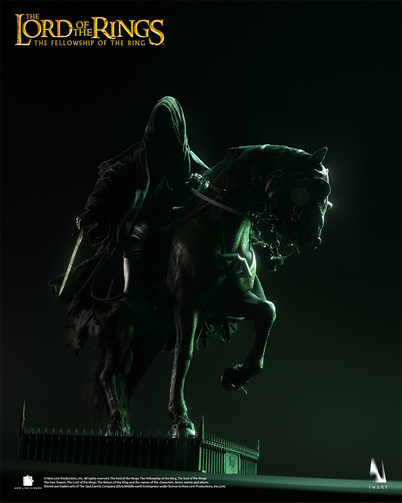 In Stock New INART Ag-A013 The Lord of the Rings Ringwraith Action Figure Deluxe