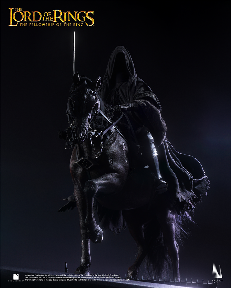 In Stock New INART Ag-A013 The Lord of the Rings Ringwraith Action Figure Deluxe