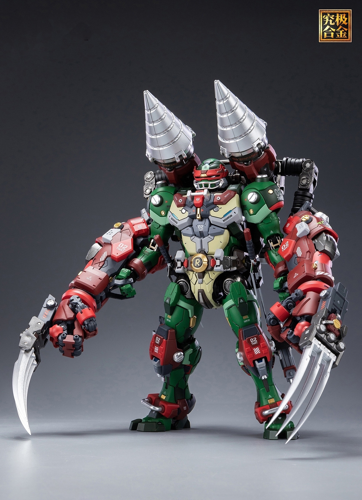 Ready! New HeatBoys HB0013 Robot Mecha Raphael Metal Build Action Figure Model