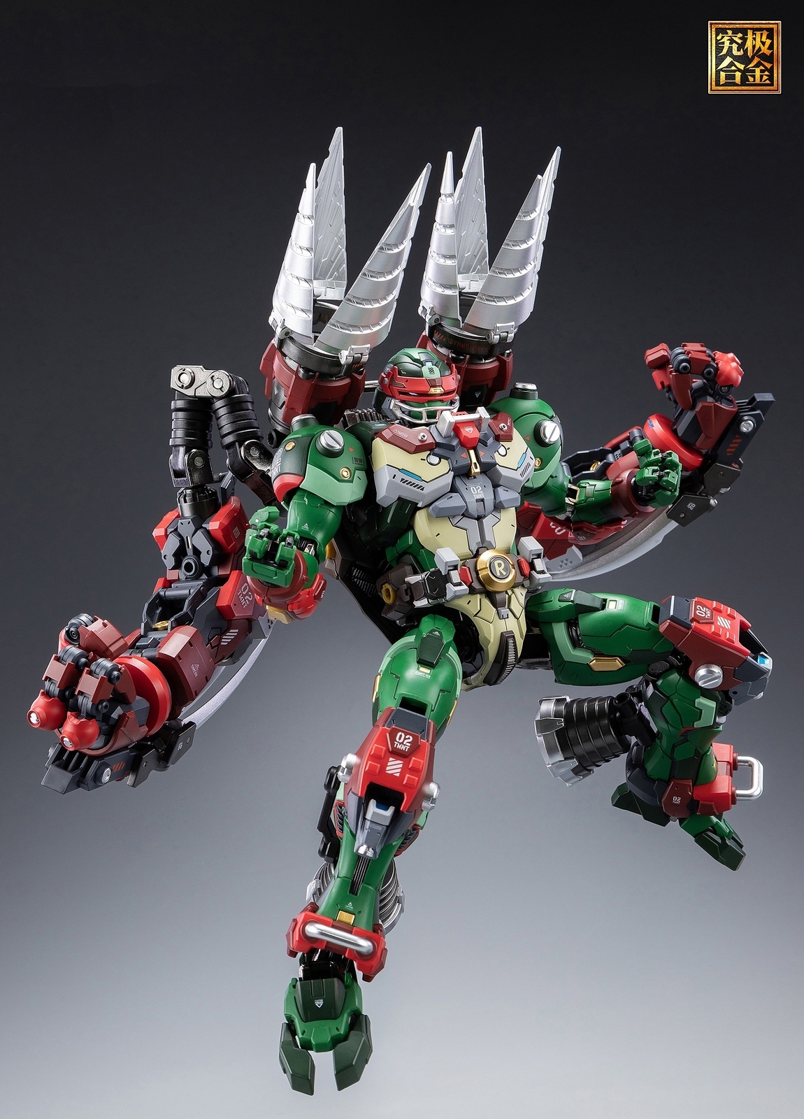 Ready! New HeatBoys HB0013 Robot Mecha Raphael Metal Build Action Figure Model