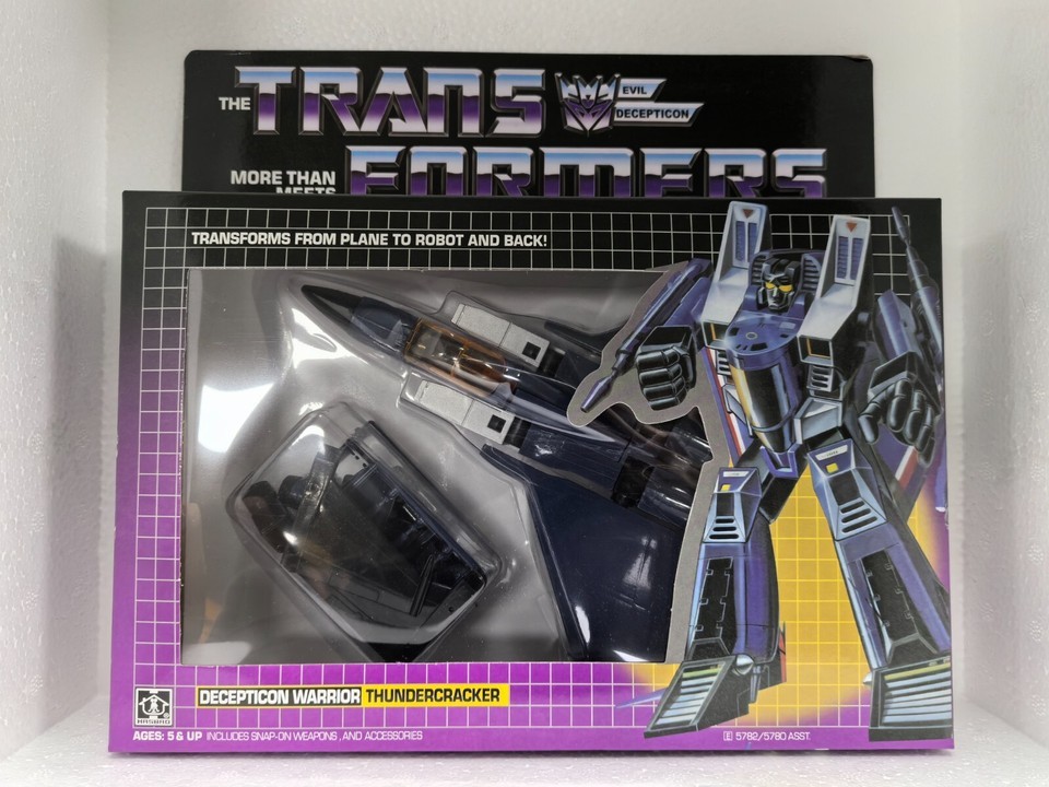 Brand New Transformers G1 Reissue Starscream/Skywarp/Thundercracker 3 Pcs