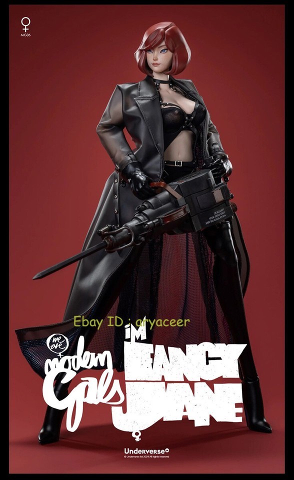 Ready! New UV Underverse Modern Gals Series Fancy Jane 1/6 Action Figure