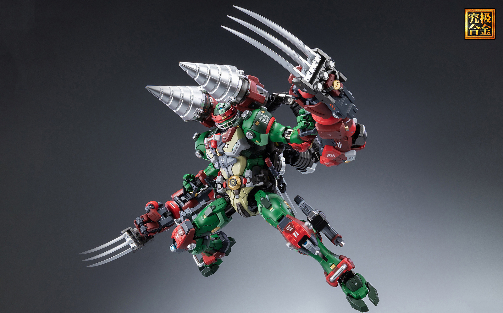 Ready! New HeatBoys HB0013 Robot Mecha Raphael Metal Build Action Figure Model