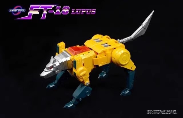 Ready! New FansToys FT-18 Lupus Weirdwolf Action Figure Reissue Transforms Toy