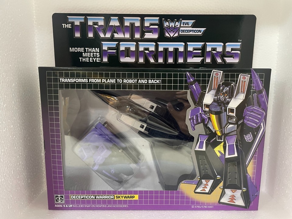 Brand New Transformers G1 Reissue Starscream/Skywarp/Thundercracker 3 Pcs
