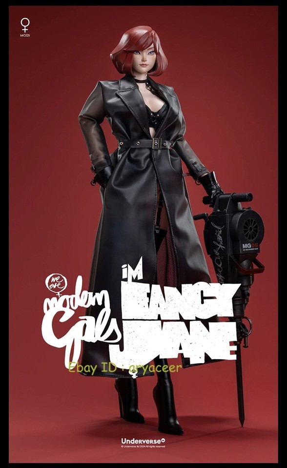 Ready! New UV Underverse Modern Gals Series Fancy Jane 1/6 Action Figure