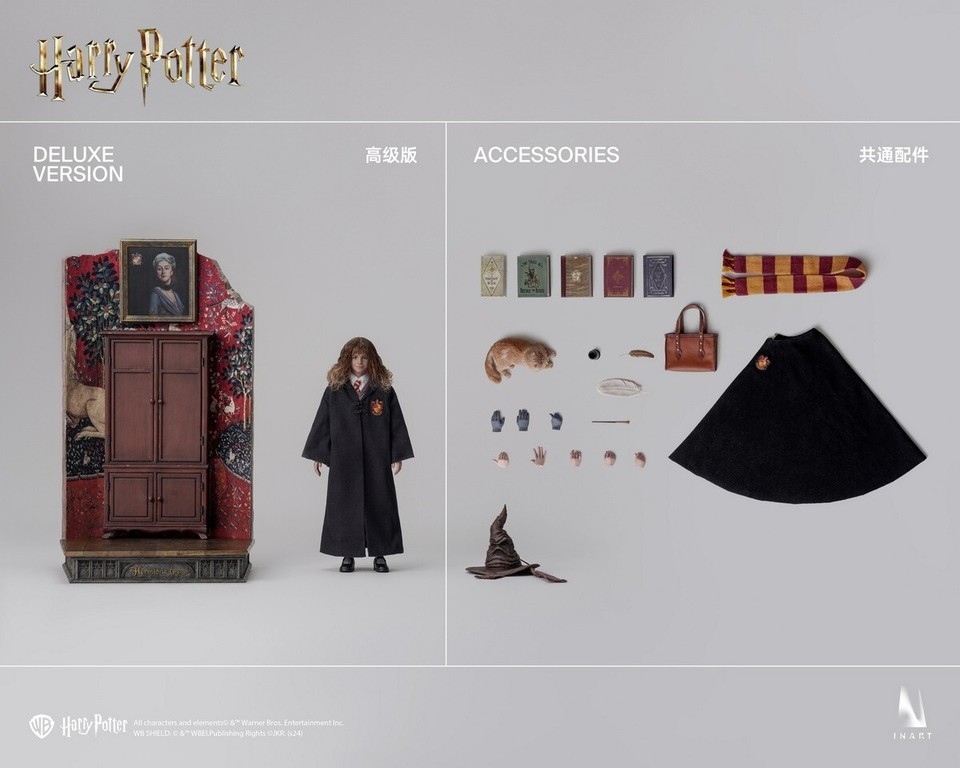 Ready! New INART A011D1 1/6 HarryPotter Hermione Granger Action Figure Model Toy