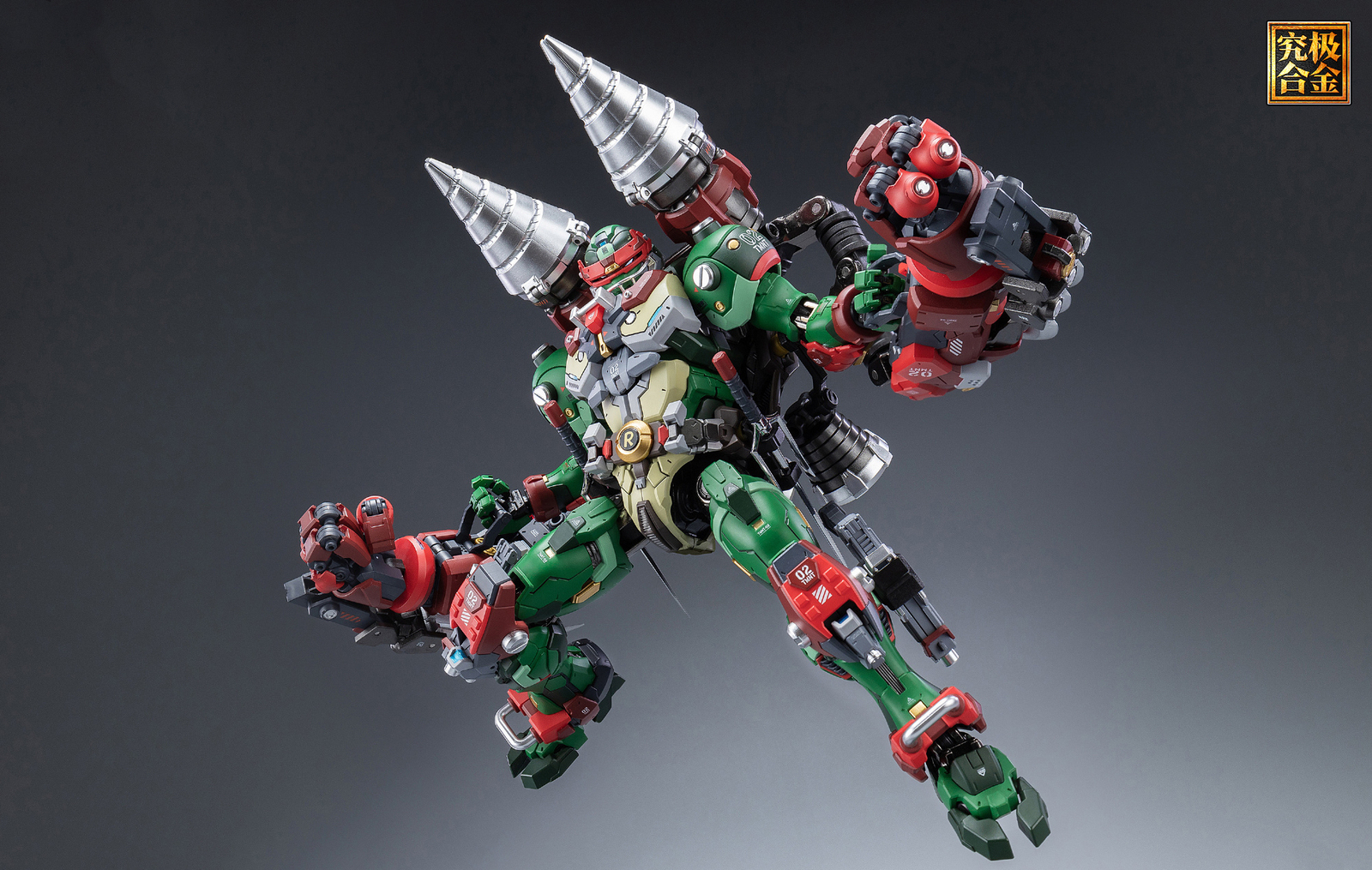 Ready! New HeatBoys HB0013 Robot Mecha Raphael Metal Build Action Figure Model