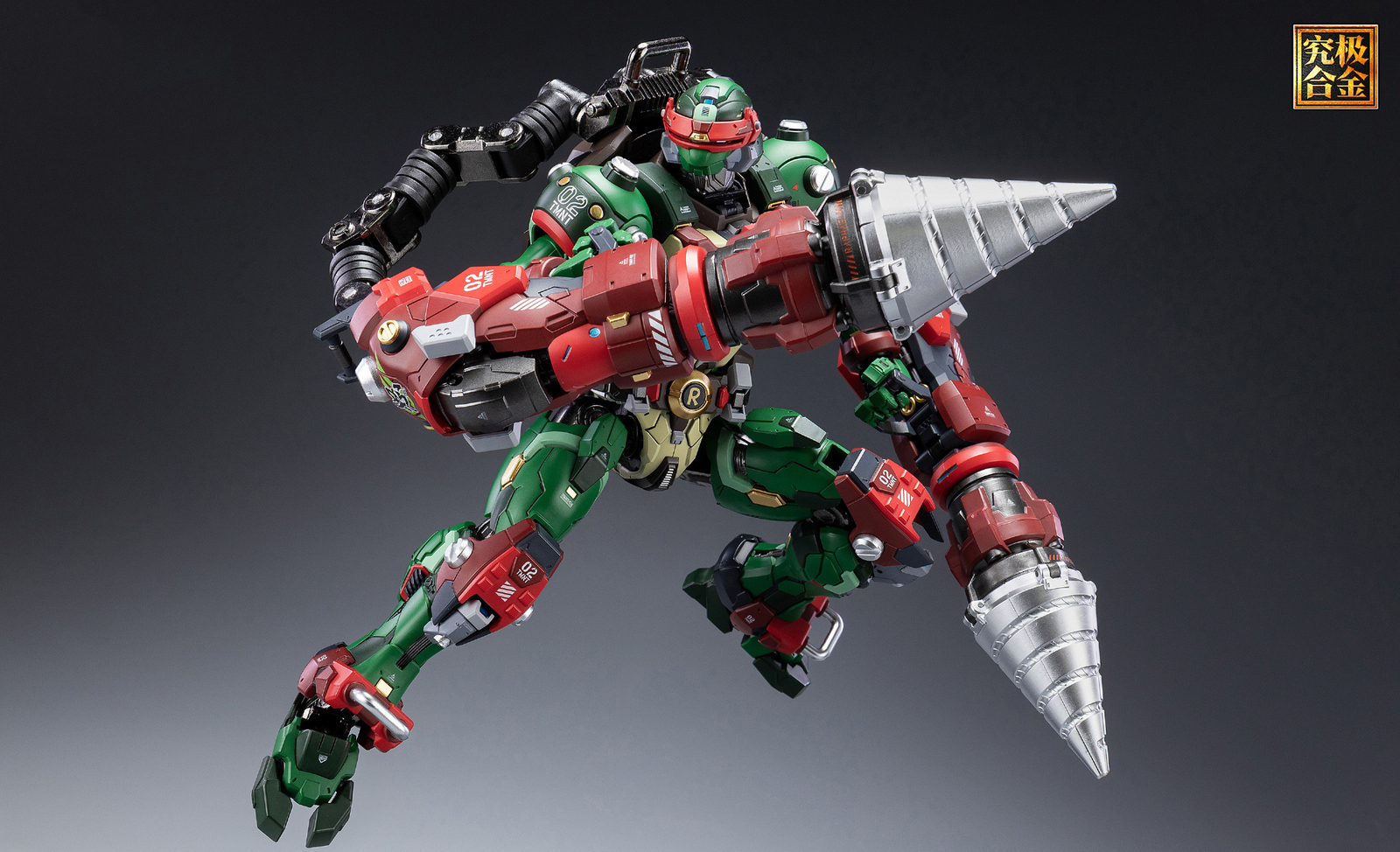 Ready! New HeatBoys HB0013 Robot Mecha Raphael Metal Build Action Figure Model