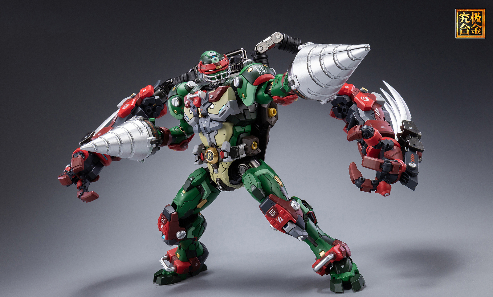 Ready! New HeatBoys HB0013 Robot Mecha Raphael Metal Build Action Figure Model