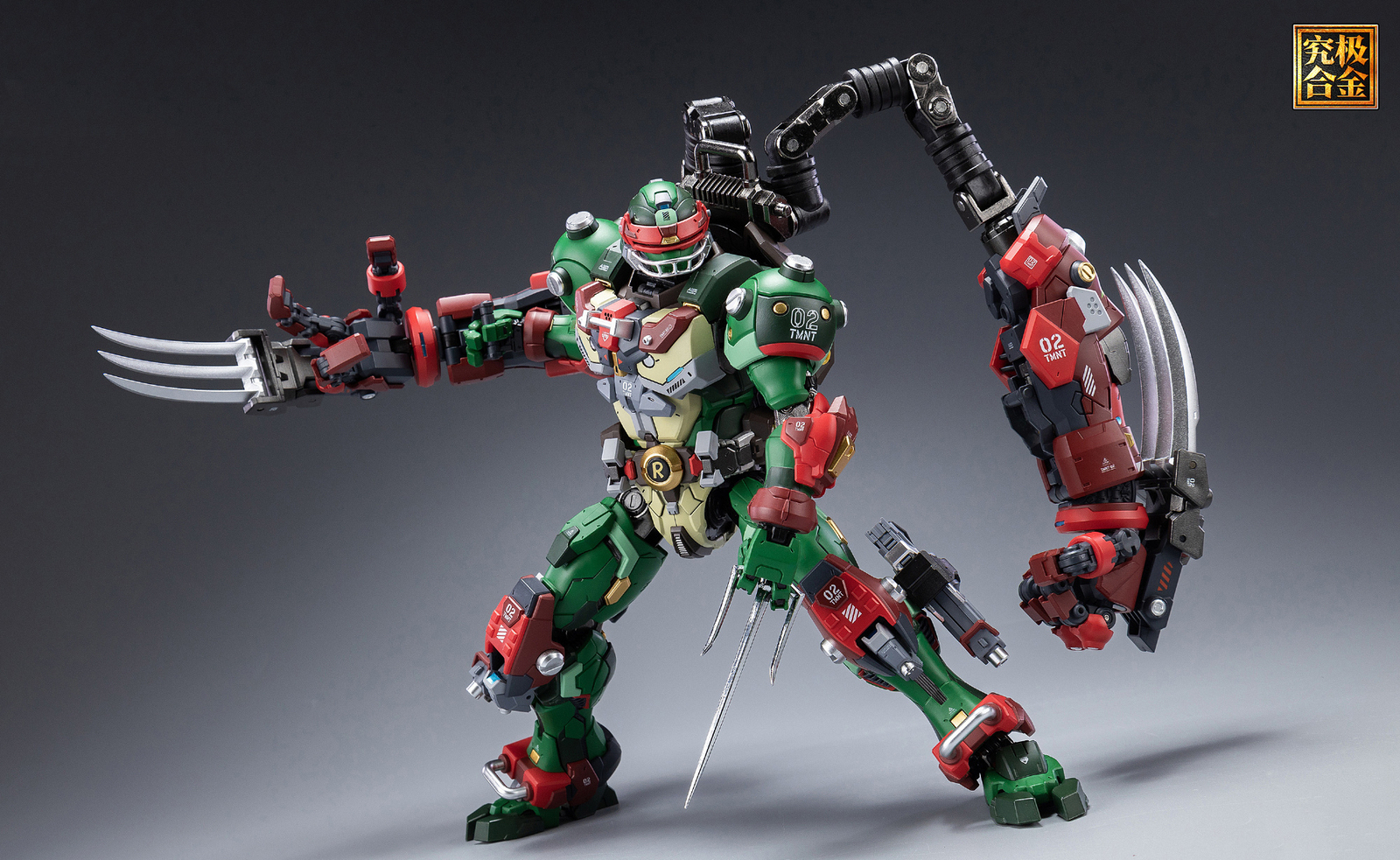 Ready! New HeatBoys HB0013 Robot Mecha Raphael Metal Build Action Figure Model