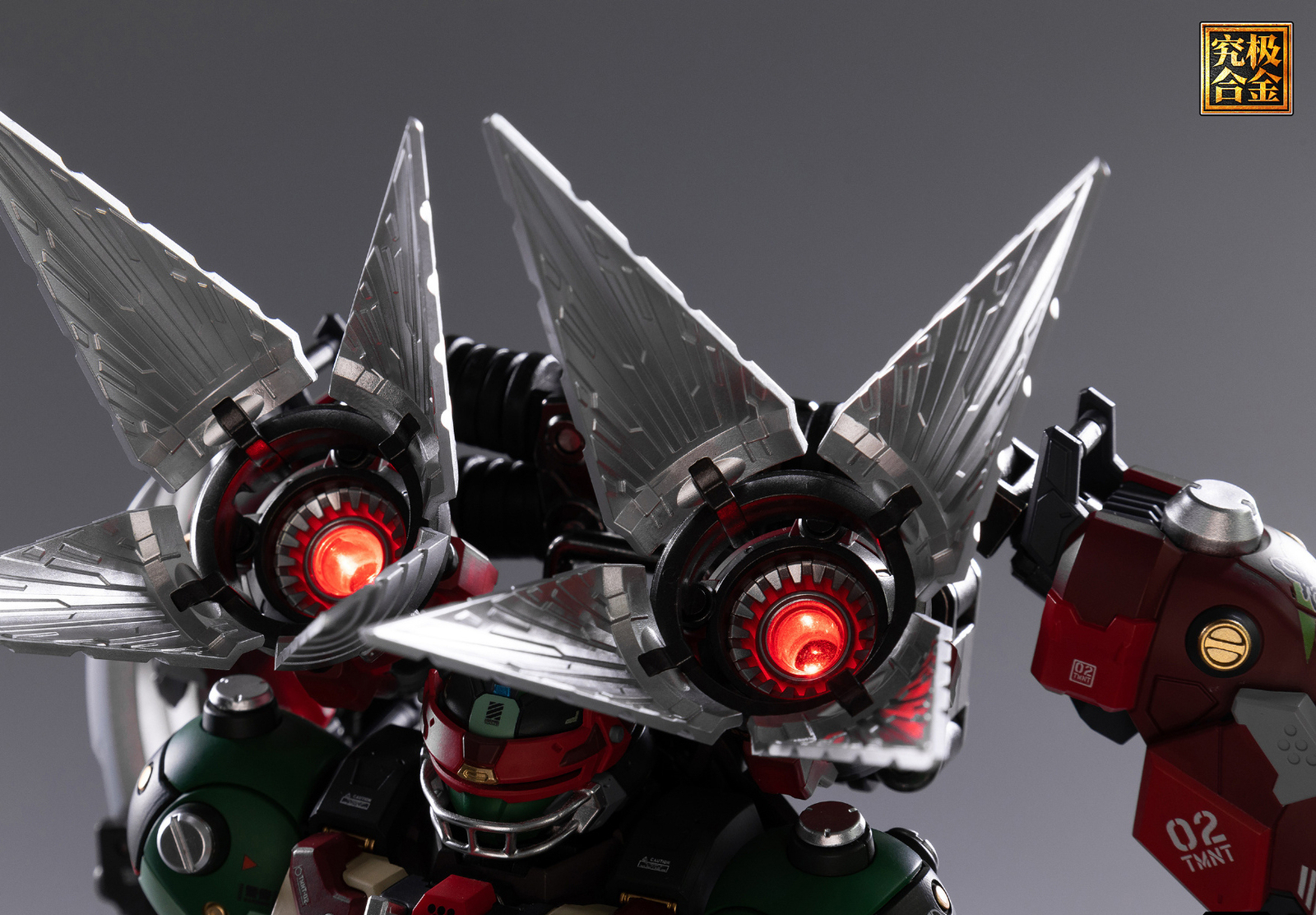 Ready! New HeatBoys HB0013 Robot Mecha Raphael Metal Build Action Figure Model