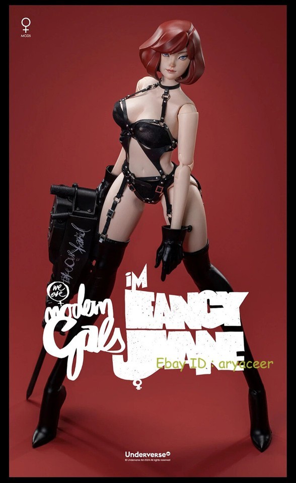 Ready! New UV Underverse Modern Gals Series Fancy Jane 1/6 Action Figure