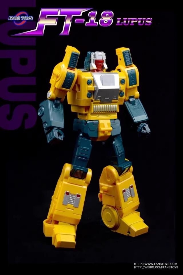 Ready! New FansToys FT-18 Lupus Weirdwolf Action Figure Reissue Transforms Toy