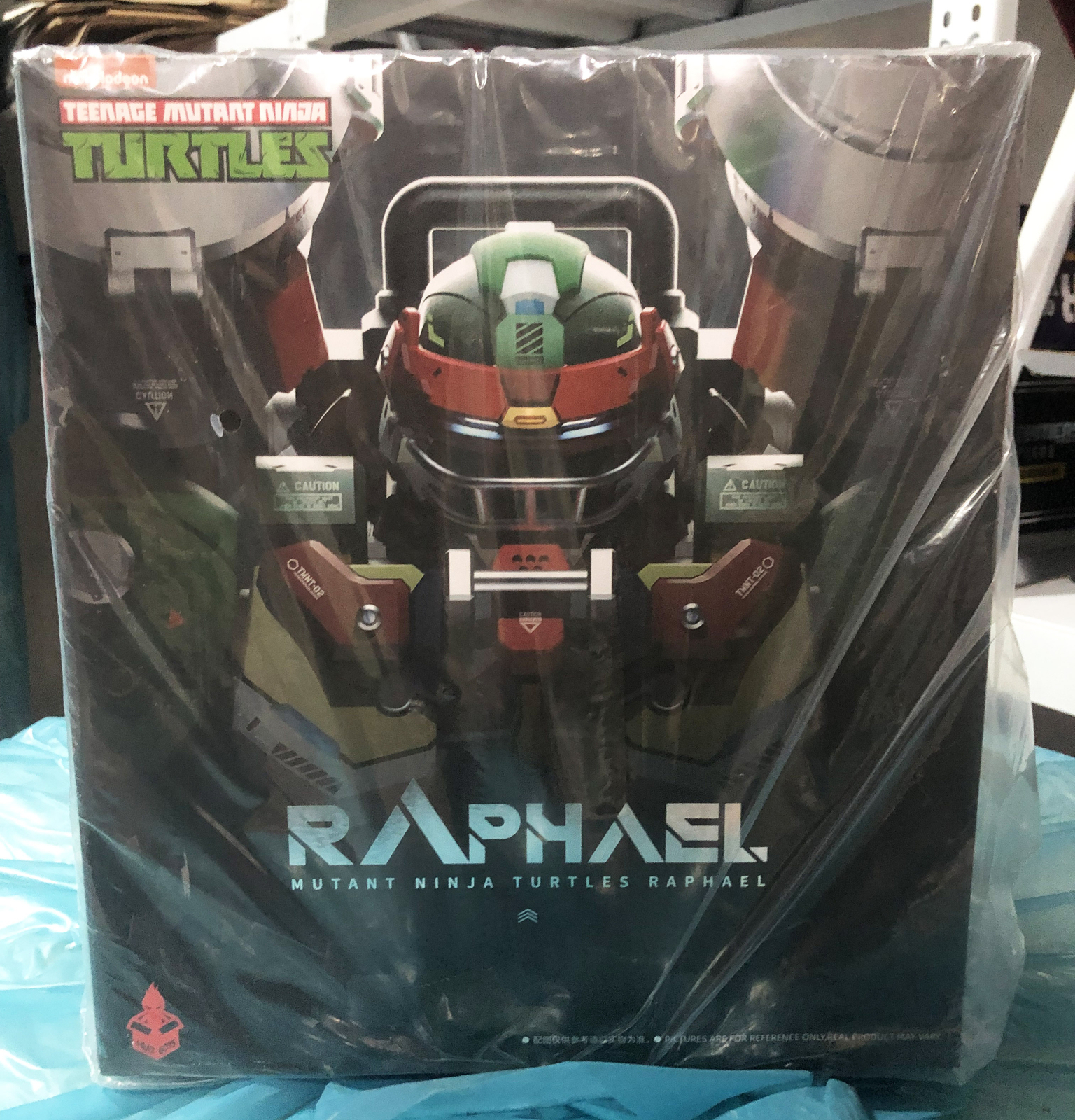 Ready! New HeatBoys HB0013 Robot Mecha Raphael Metal Build Action Figure Model