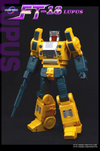 Ready! New FansToys FT-18 Lupus Weirdwolf Action Figure Reissue Transforms Toy