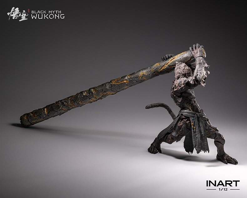 In Stock INART Studio Black Myth: Wukong Stone Ape 1/12 Articulated Figure