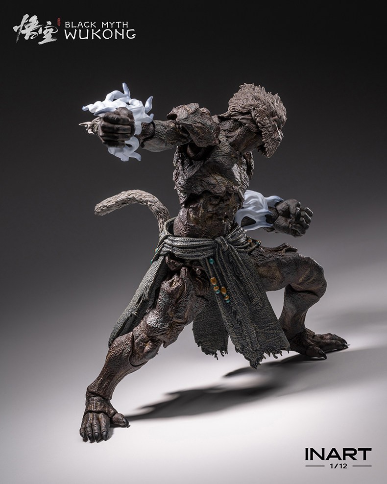 In Stock INART Studio Black Myth: Wukong Stone Ape 1/12 Articulated Figure