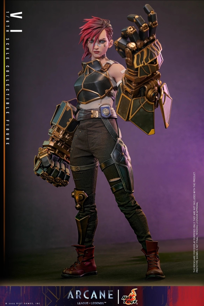 In Stock New Hot Toys TMS138 1/6 Arcane League of Legends Vi Action Figure