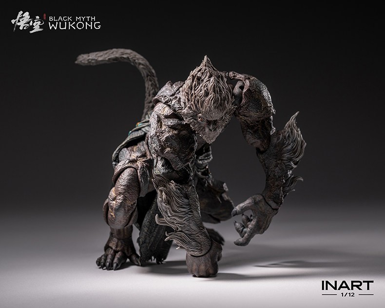 In Stock INART Studio Black Myth: Wukong Stone Ape 1/12 Articulated Figure