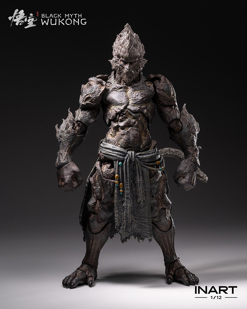 In Stock INART Studio Black Myth: Wukong Stone Ape 1/12 Articulated Figure