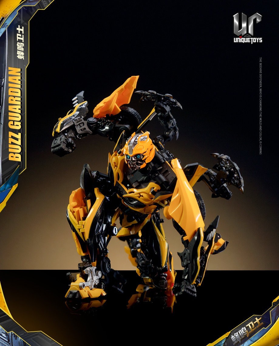 In Stock New Unique Toys R-11 Buzz Guardian YellowBee Transforms Action Figure