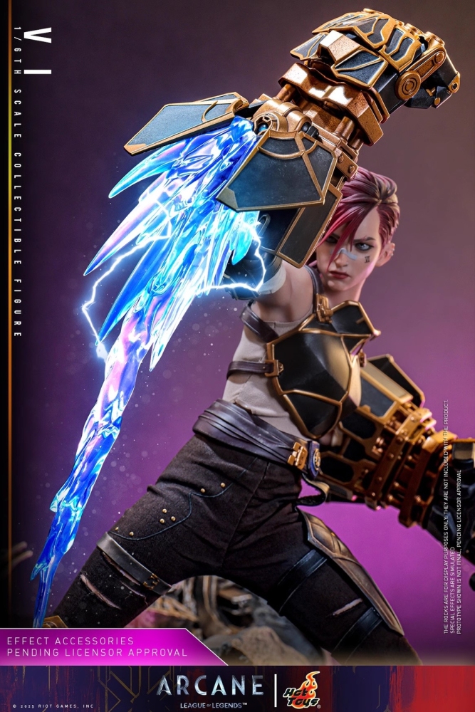 In Stock New Hot Toys TMS138 1/6 Arcane League of Legends Vi Action Figure