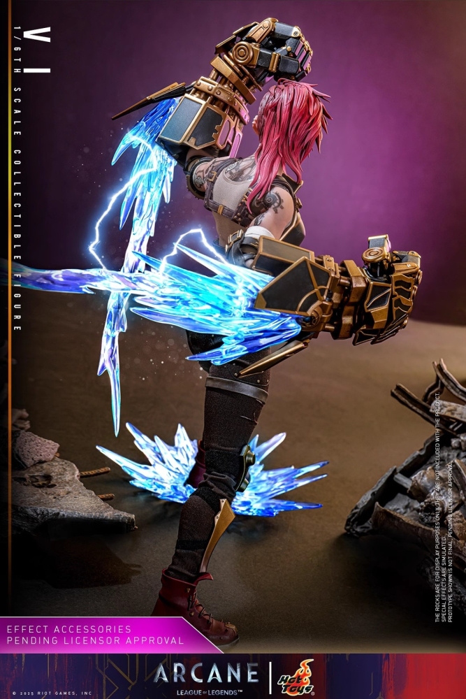 In Stock New Hot Toys TMS138 1/6 Arcane League of Legends Vi Action Figure