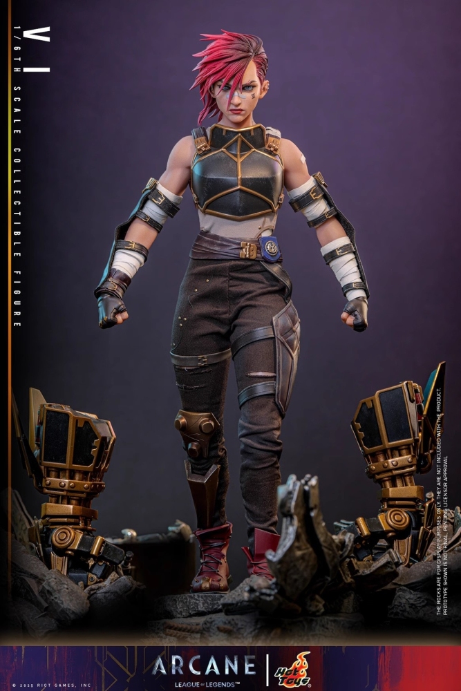 In Stock New Hot Toys TMS138 1/6 Arcane League of Legends Vi Action Figure