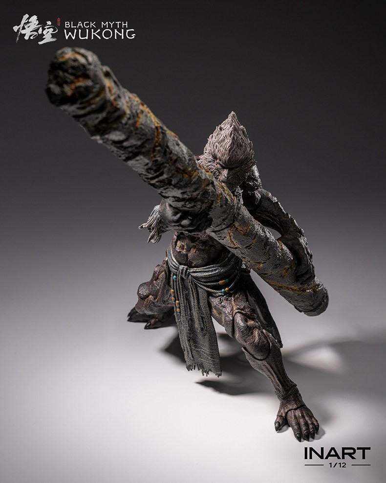 In Stock INART Studio Black Myth: Wukong Stone Ape 1/12 Articulated Figure