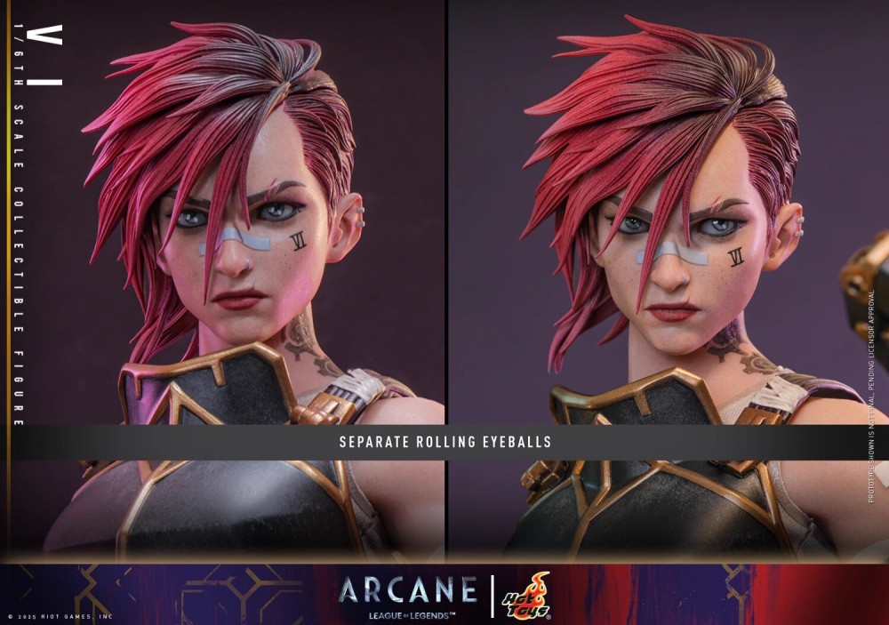 In Stock New Hot Toys TMS138 1/6 Arcane League of Legends Vi Action Figure