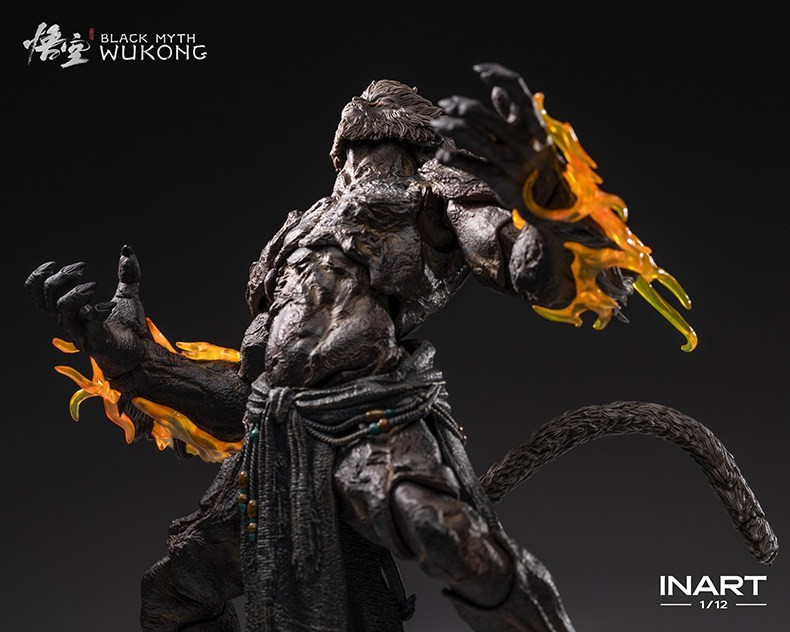 In Stock INART Studio Black Myth: Wukong Stone Ape 1/12 Articulated Figure