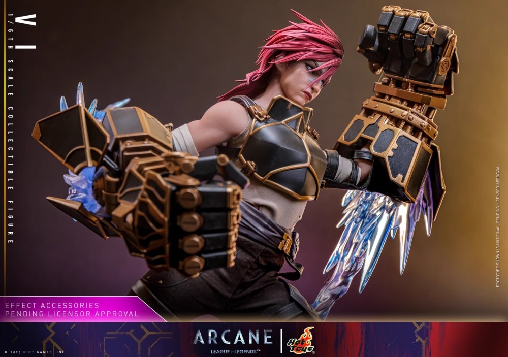 In Stock New Hot Toys TMS138 1/6 Arcane League of Legends Vi Action Figure