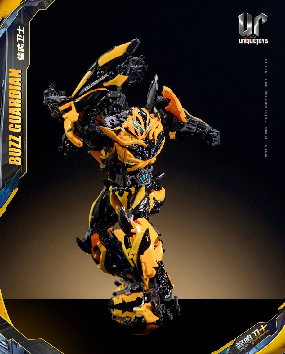 In Stock New Unique Toys R-11 Buzz Guardian YellowBee Transforms Action Figure