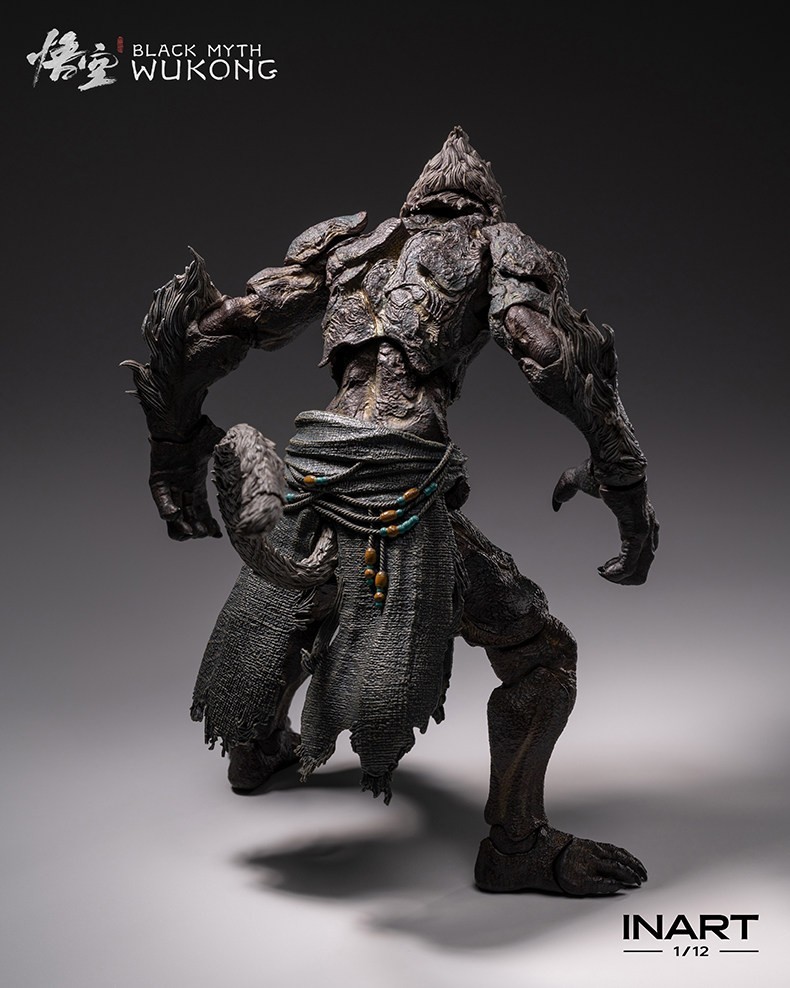 In Stock INART Studio Black Myth: Wukong Stone Ape 1/12 Articulated Figure