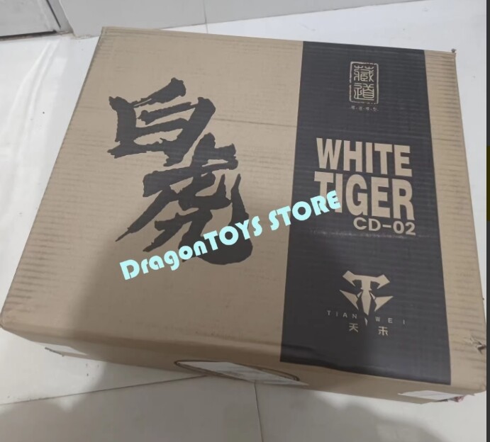 Ready! New CangDao 1/72 CD-02 White Tiger Four Holy Beasts Action Figure Reissue