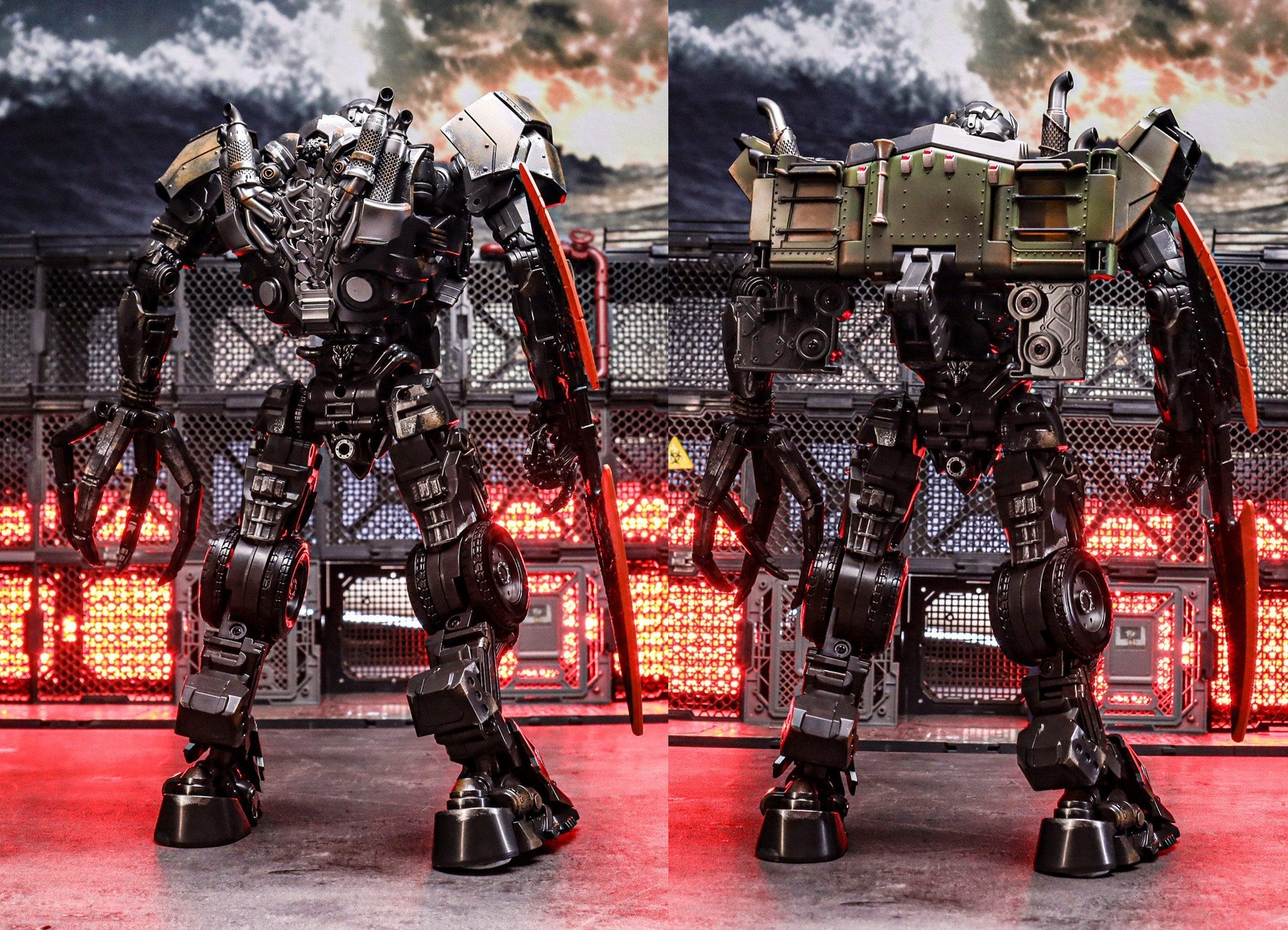 In Stock New 4th Party SG-01 Scourge Oversized Version Action Figure Transforms Toy