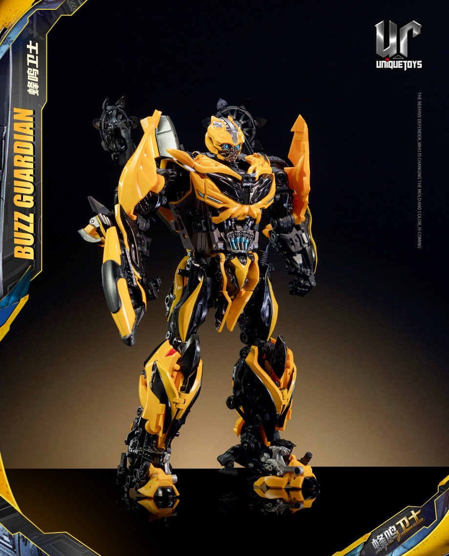 In Stock New Unique Toys R-11 Buzz Guardian YellowBee Transforms Action Figure