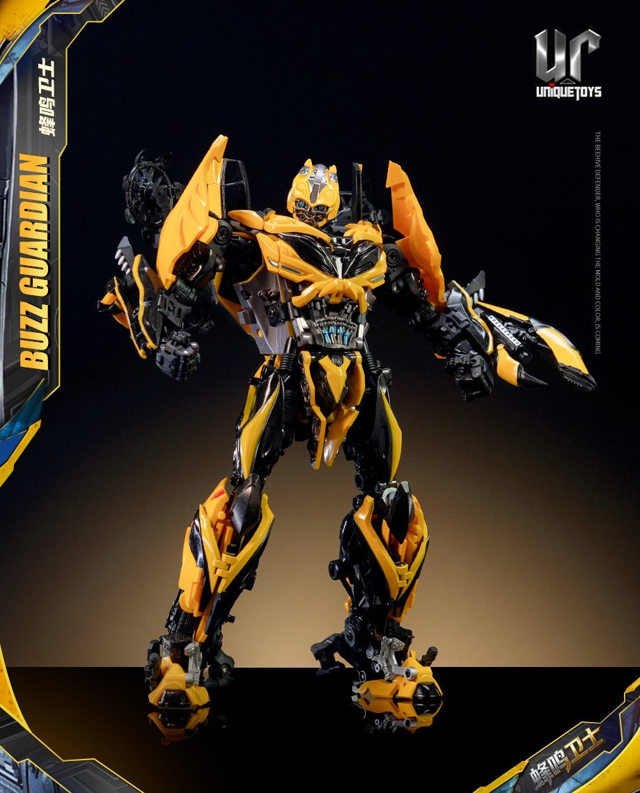 In Stock New Unique Toys R-11 Buzz Guardian YellowBee Transforms Action Figure
