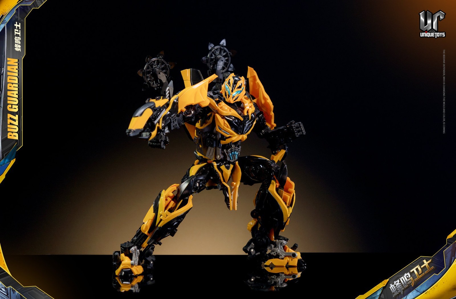In Stock New Unique Toys R-11 Buzz Guardian YellowBee Transforms Action Figure