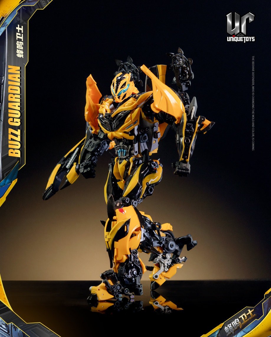 In Stock New Unique Toys R-11 Buzz Guardian YellowBee Transforms Action Figure