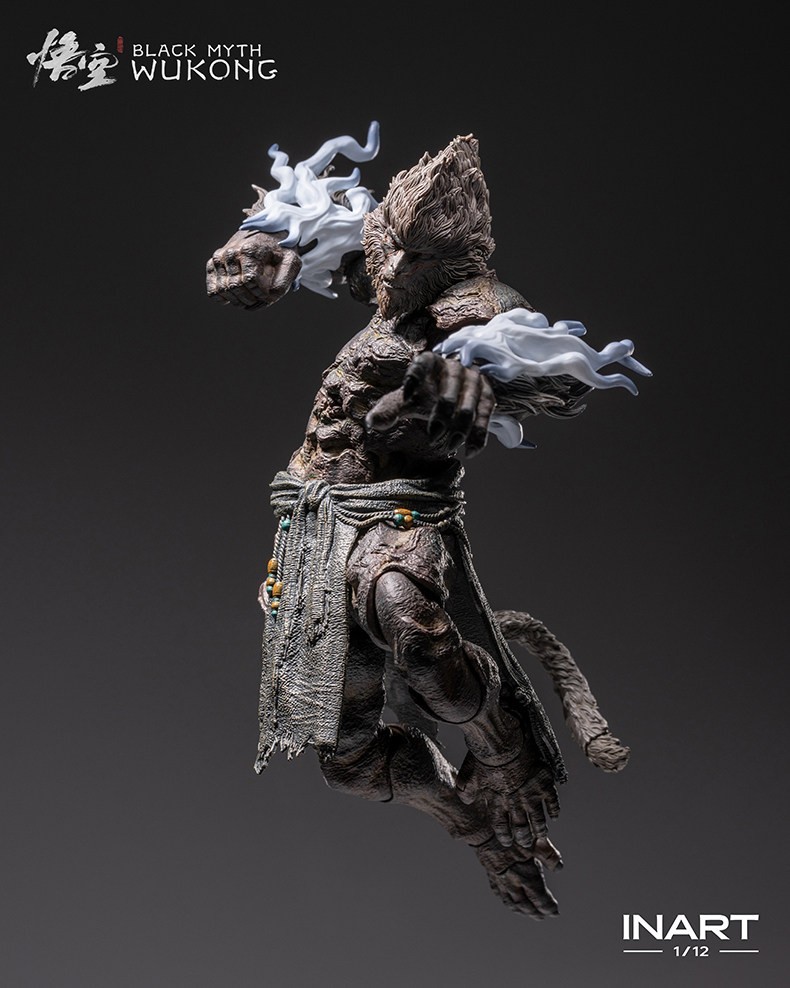 In Stock INART Studio Black Myth: Wukong Stone Ape 1/12 Articulated Figure
