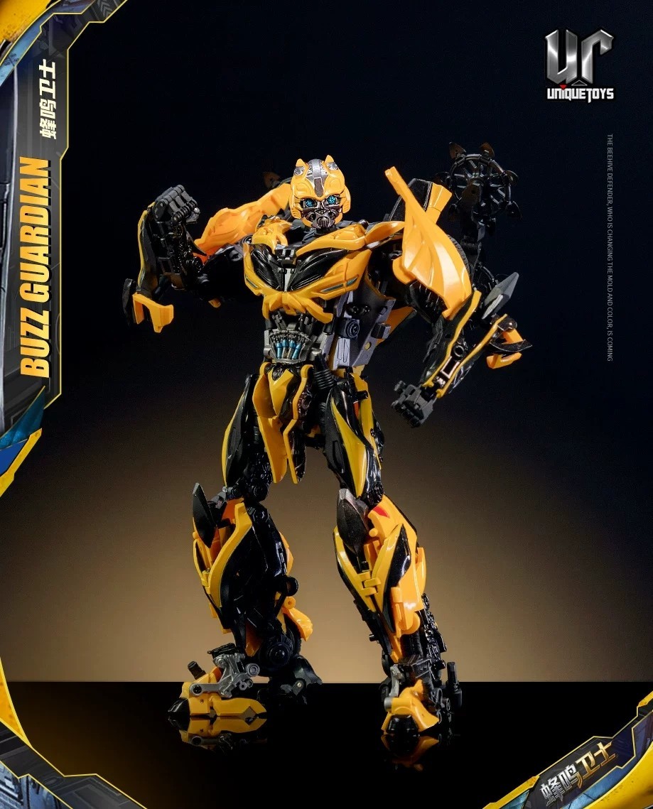 In Stock New Unique Toys R-11 Buzz Guardian YellowBee Transforms Action Figure