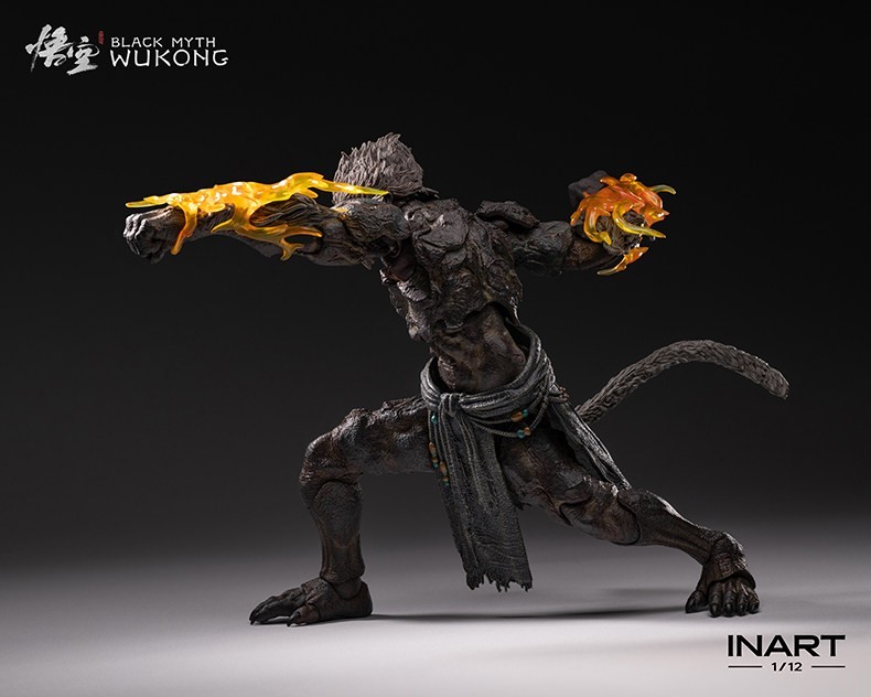 In Stock INART Studio Black Myth: Wukong Stone Ape 1/12 Articulated Figure