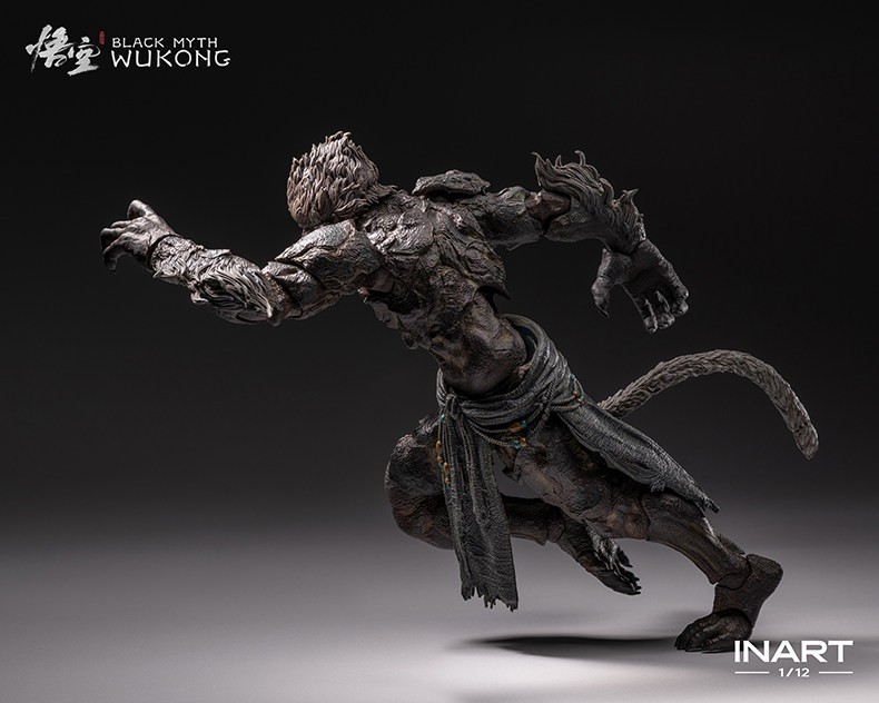 In Stock INART Studio Black Myth: Wukong Stone Ape 1/12 Articulated Figure