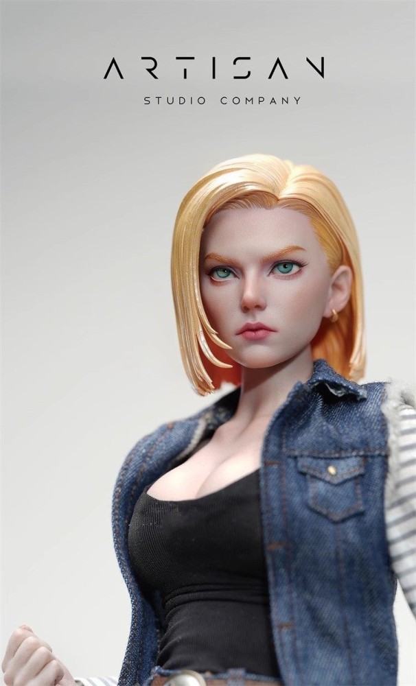 Ready! New ARTISAN 1/6 Android 18 Lazuli Collectible Female Action Figure
