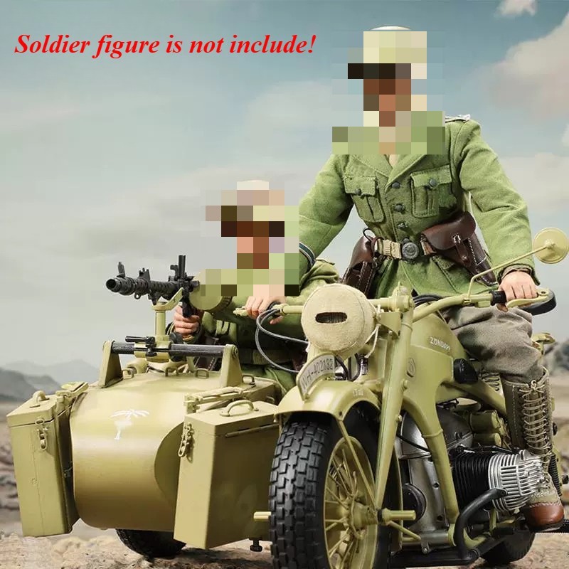 In Stock New DID E60075 Motor Tricycle KS750 Motorcycle Model Figure 1/6 Scale